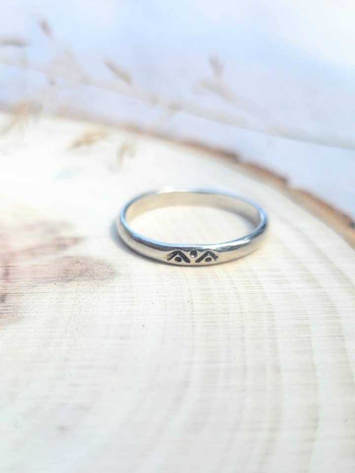 Anillo Montaña de Plata para venta al por mayor de Rain Shadow Jewelry