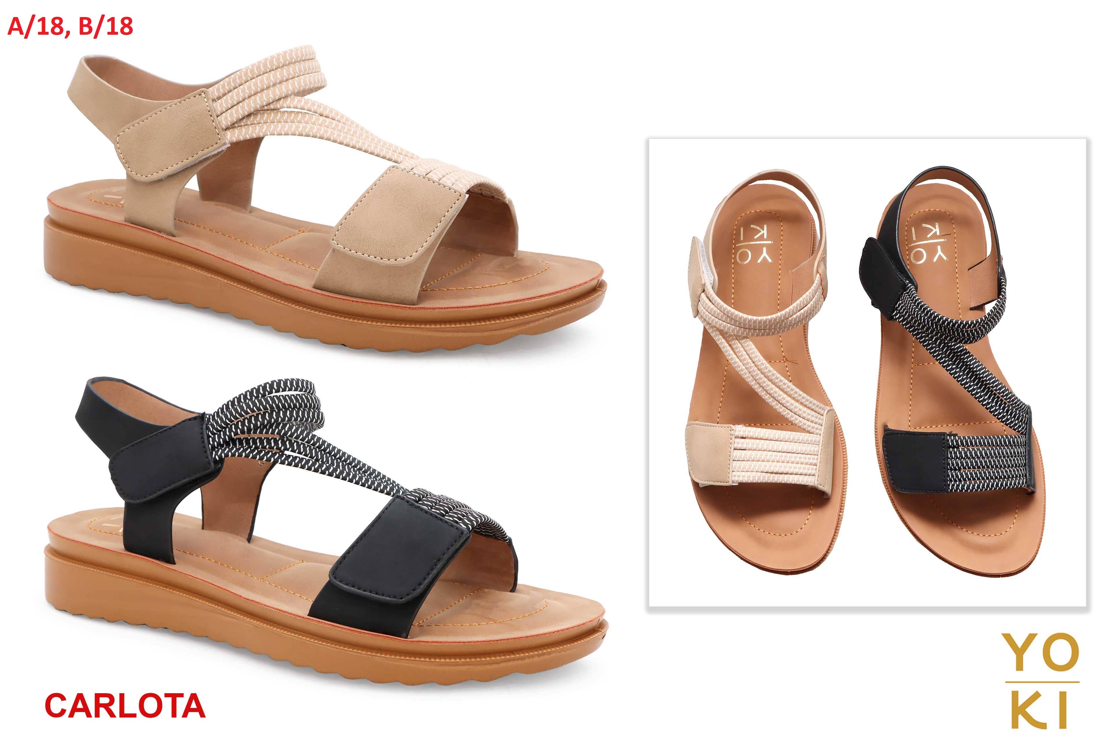 Yoki Fashion - Wholesale Sandals - Women's - YOKI Women's Flex comfort padded Sport Sandals With Straps0