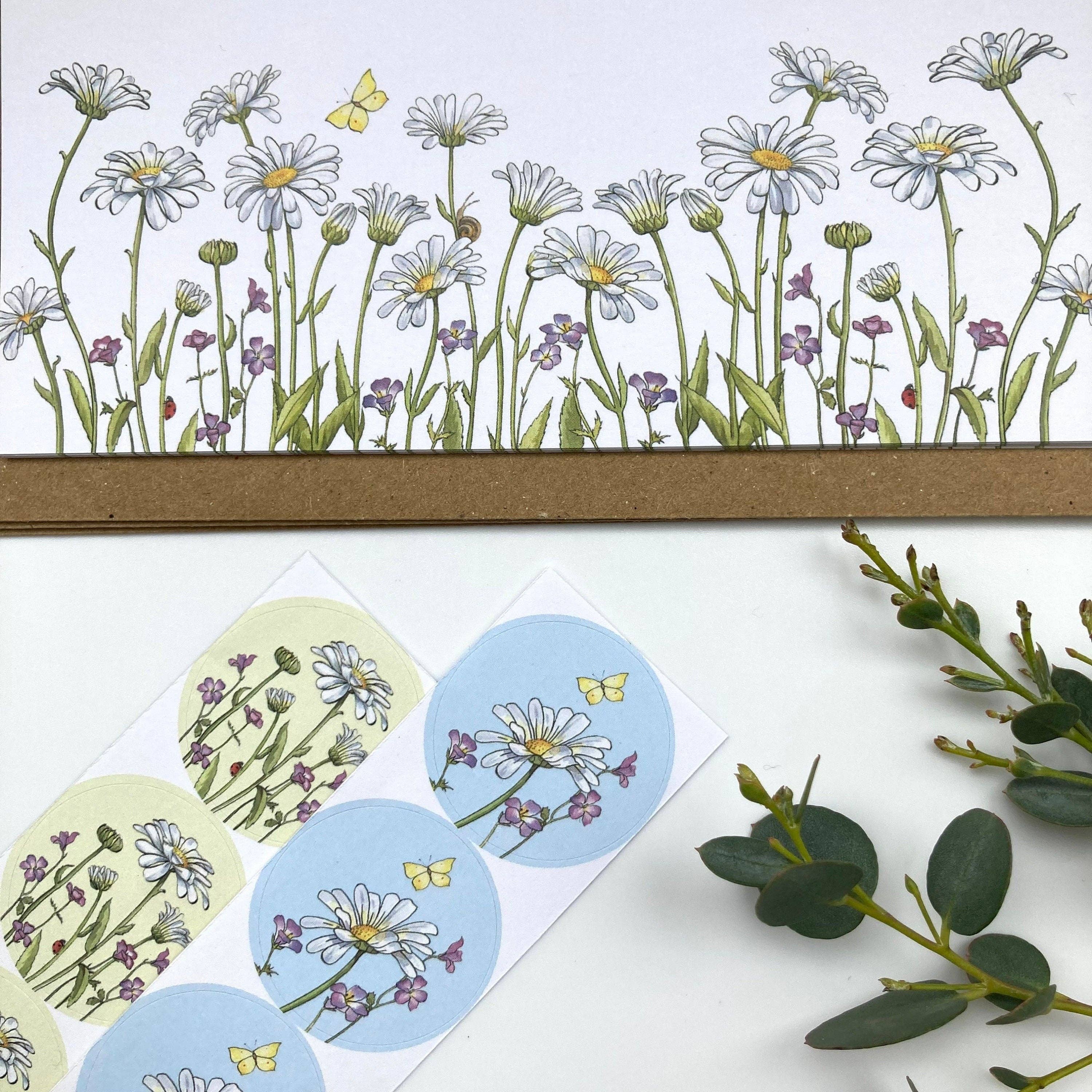 Ink and Snail Limited - Vente Assortiments de papeterie/cartes - Set de papeterie - Marguerites2