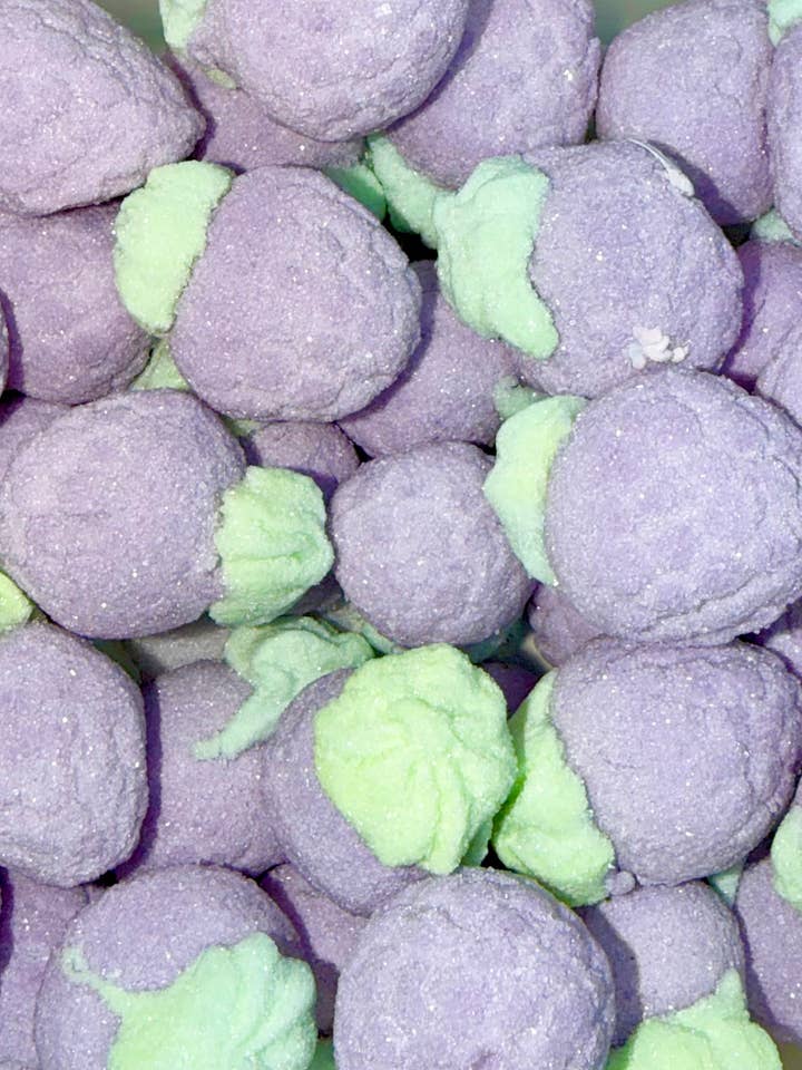 Jelly Filled Black Raspberry Marshmallows for wholesale by Sweet On You