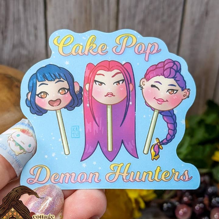 Kpop KDH Cake Pop Dämonenjäger Aufkleber für den Großhandel von Witchbriar Cottage