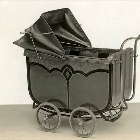 Art Print BY-11 Baby Carriage for wholesale by Found Image Press