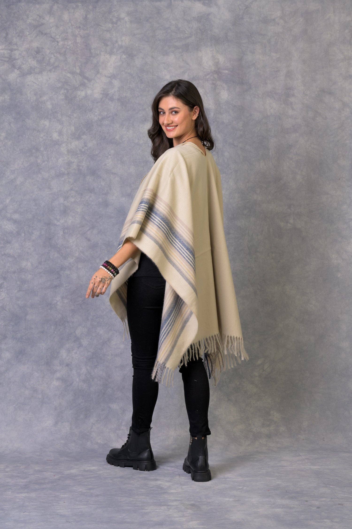 Assorted Rhea Opulent Poncho for wholesale on Faire5