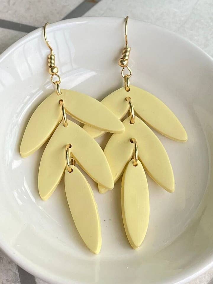 The Bridget | Lightweight Polymer Clay Earrings for wholesale by Clay Nicely