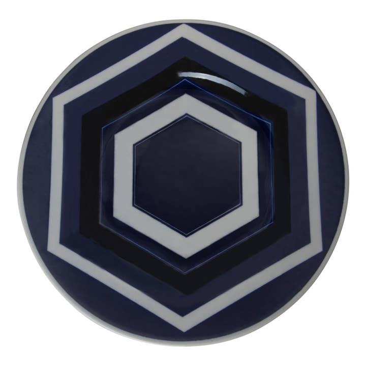 Prato Jantar Japão (Conjunto De 4) Azul Marinho por atacado de The Lino