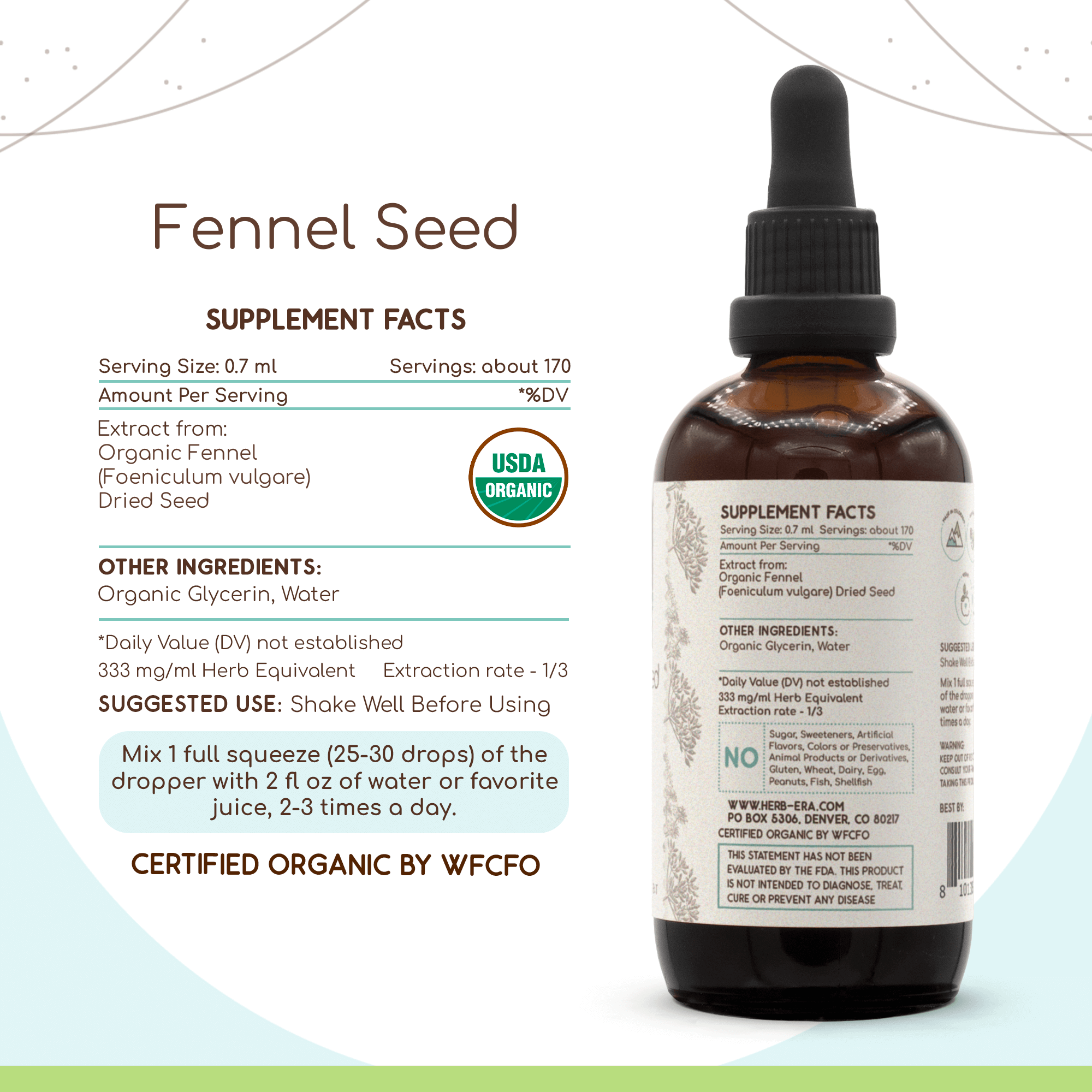 HerbEra - Wholesale Tincture - Fennel Seed Tincture3