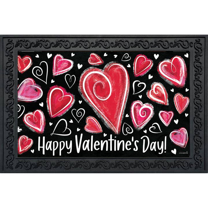 Valentine Heart Dance Doormat for wholesale by Briarwood Lane