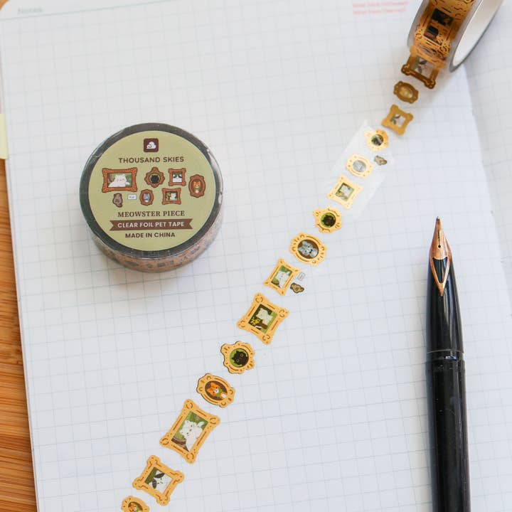 Thousand Skies - Wholesale Tape - PET Tape - (Foil) Meowster Piece1