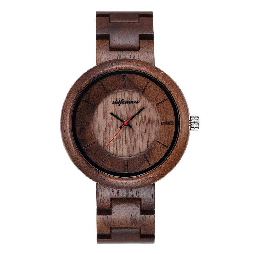 WoodWristCo - Wholesale Wrist Watch - Women's - Women's Watch Wooden Green Fashion Quartz Watch1