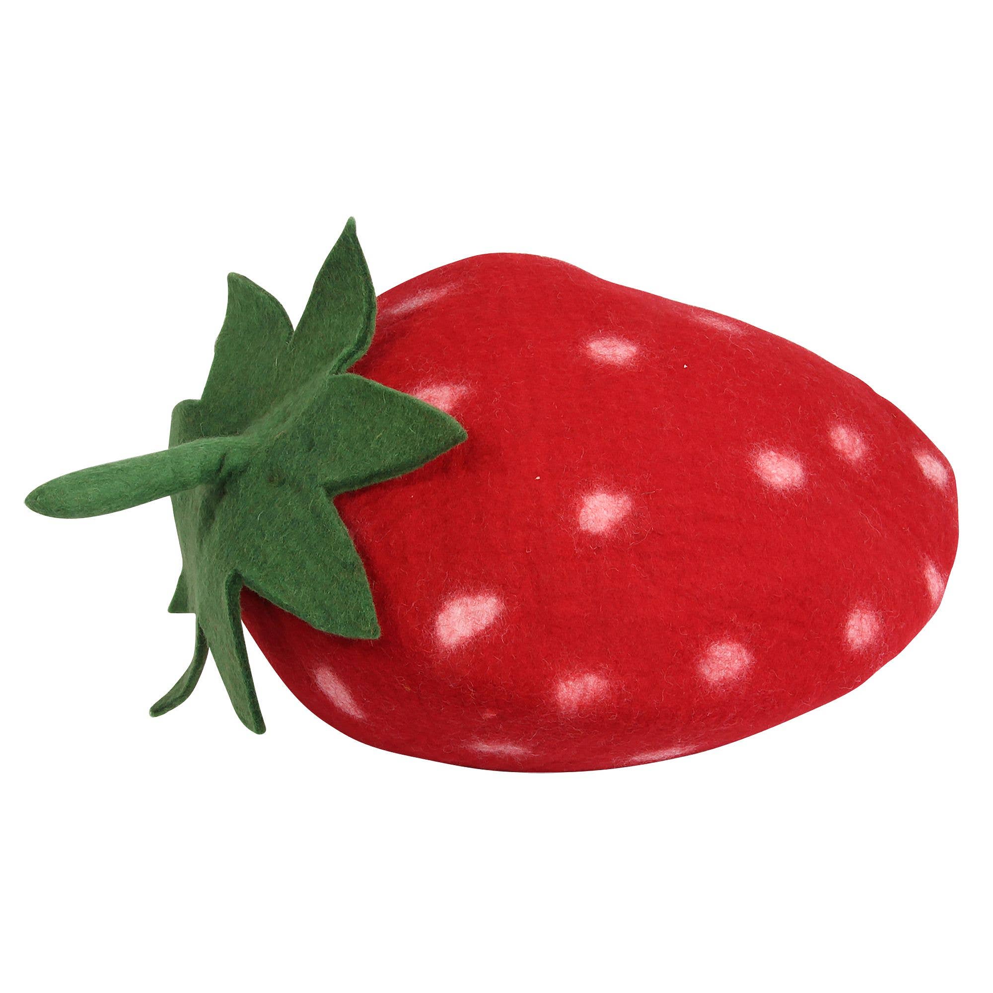 Tribal Trade GmbH - Wholesale Pet Bed - Cat/Dog - Cat cave strawberry cat house cat bed1