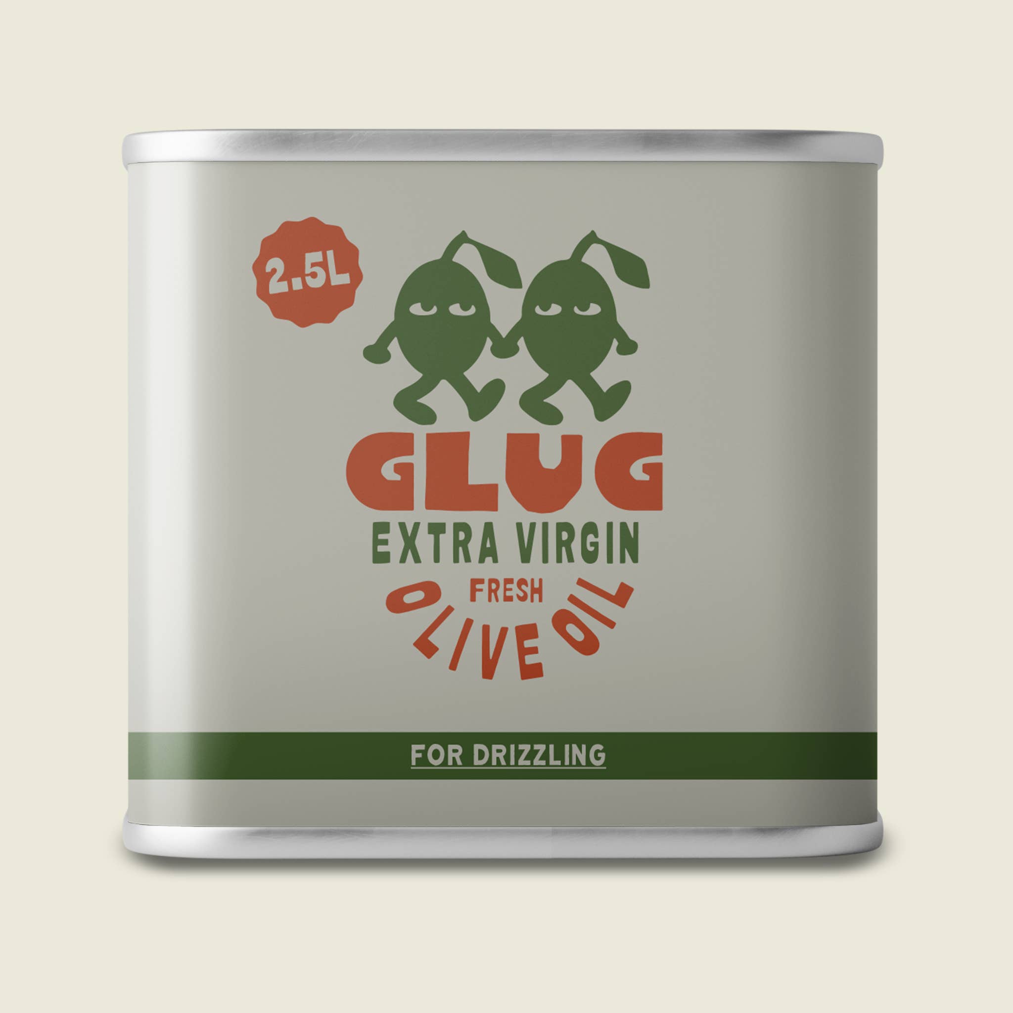 Glug – Großhandel Olivenöl – EVOO zum Beträufeln (2,5L NACHFÜLLUNG)