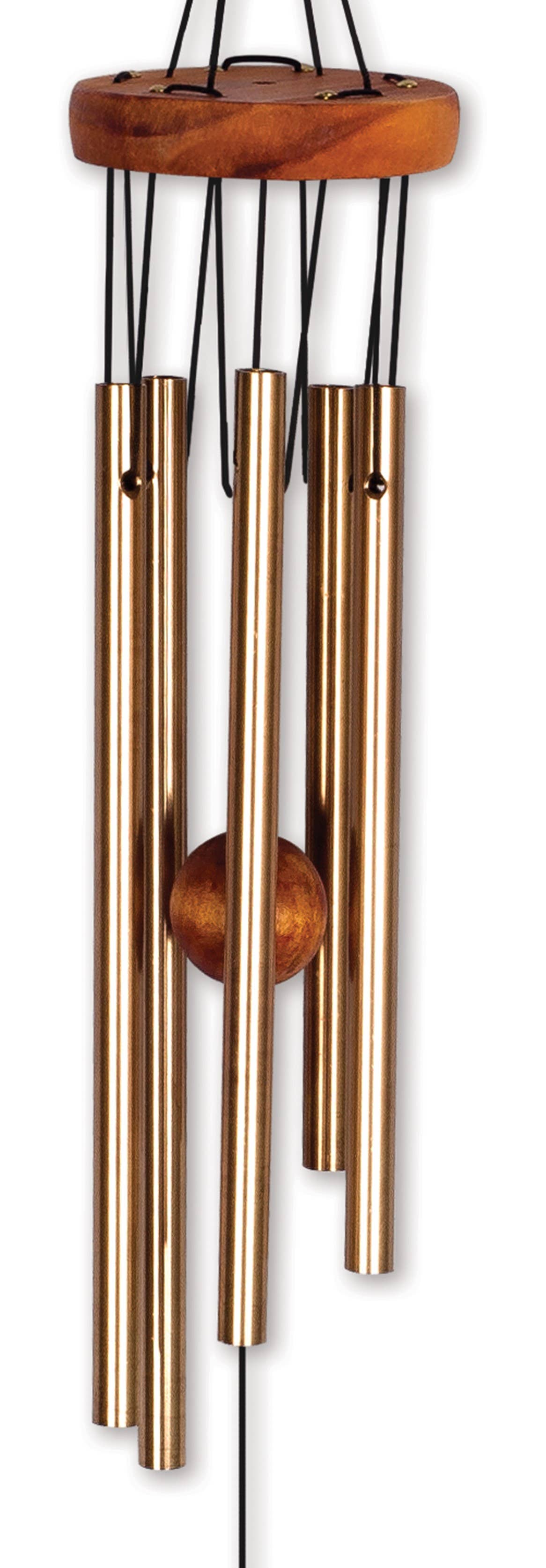 Sunset Vista Designs - Wholesale Wind Chime - 25" Metallic Capiz Wind Chime Garden Decor - 919521