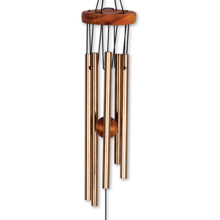 Sunset Vista Designs - Wholesale Wind Chime - 25" Metallic Capiz Wind Chime Garden Decor - 919521