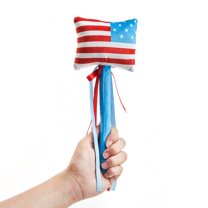 Cuddle Barn, Inc. - Wholesale Stuffed/Plush Toy - Kids & Baby - Star Spangled Wands PDQ (Patriotic USA Plush Toy)3