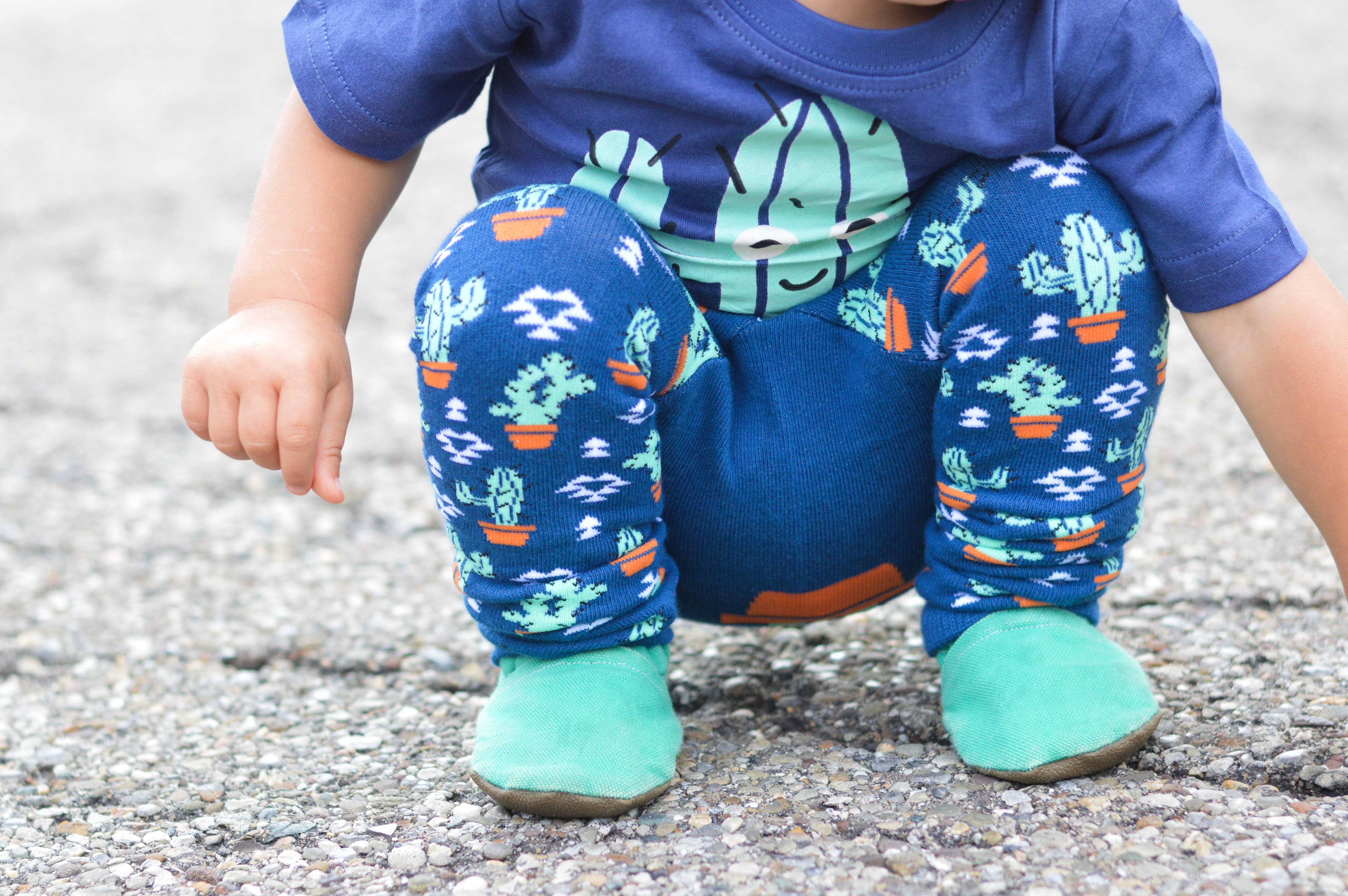 Doodle Pants – Engroshandel T-shirt - Børn – Western Prickly Cactus Shirt - Toddler og Børn5