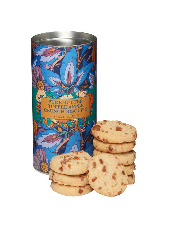 Frida Kahlo Pure Butter Toffee Apple Crunch Biscuits for wholesale by Infinity Brands