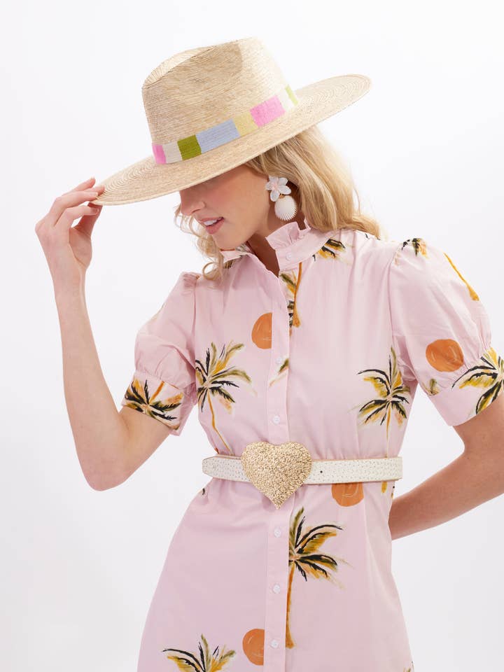 Kathleen Maeve – wholesale Dress – Women's – Palma Dress | Sun Coco Pink1