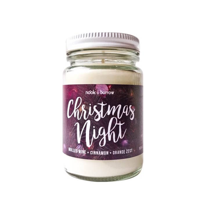 Nook & Burrow - Wholesale Jar/Filled Candle - Christmas Night | candle
