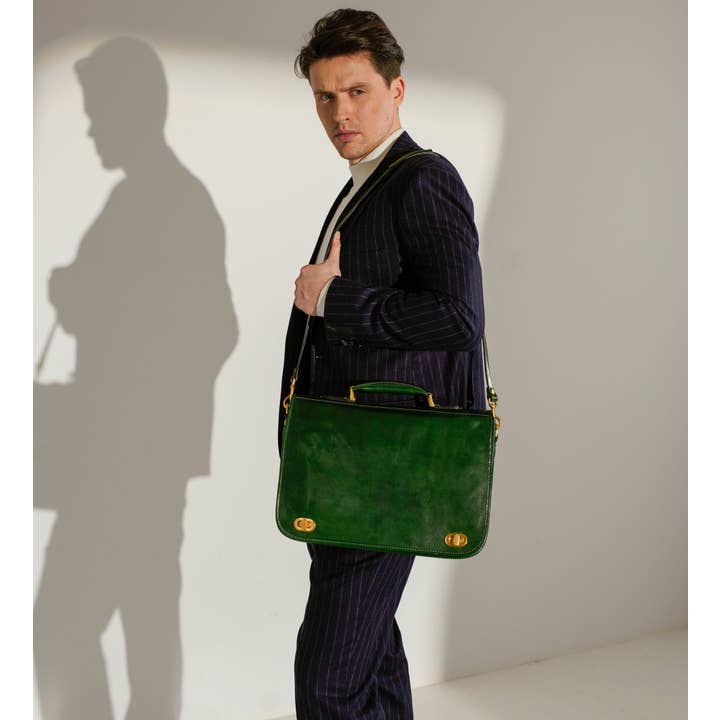 Time Resistance - Venta al por mayor Bolsa de portátil - Hombre - Maletín de Cuero para Portátil - Ilusiones40