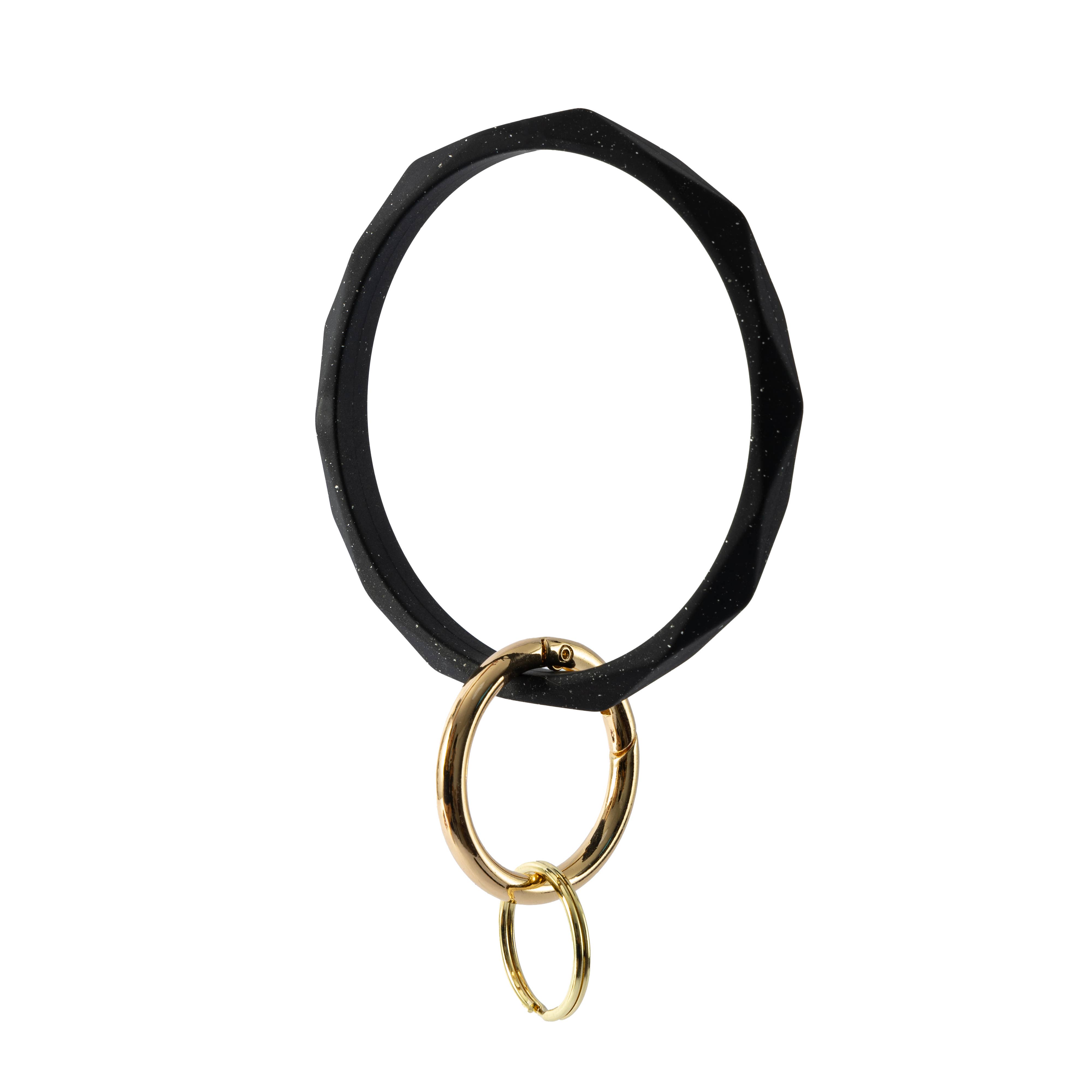 Sparkle Being - Venta al por mayor Pulseras llavero - Brazalete de silicona con llavero minimalista3