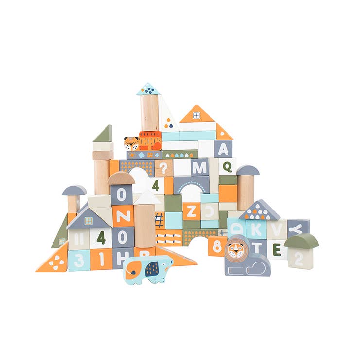 Leo & Friends - Wholesale Blocks - Kids Baby - Leo & Friends Count & Spell Blocks Set for Toddlers11