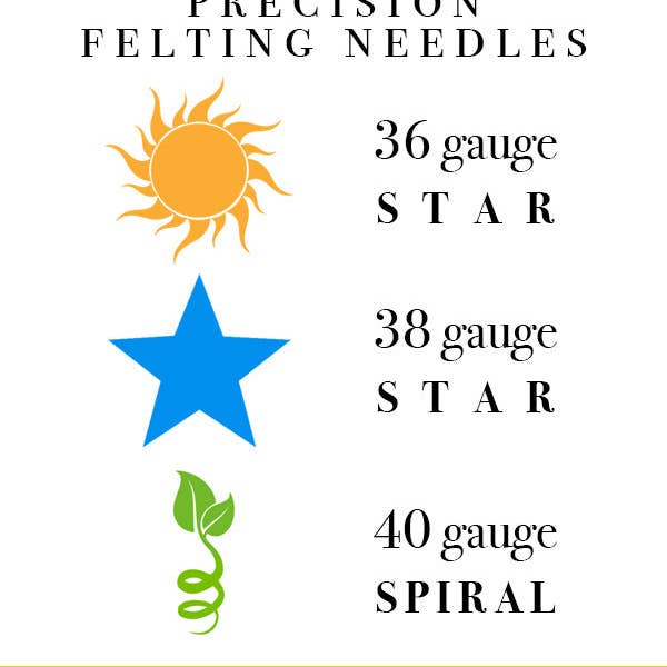 Desert Breeze Distributing - Wholesale Craft Supplies - Sampler Set Precision Felting Needles
