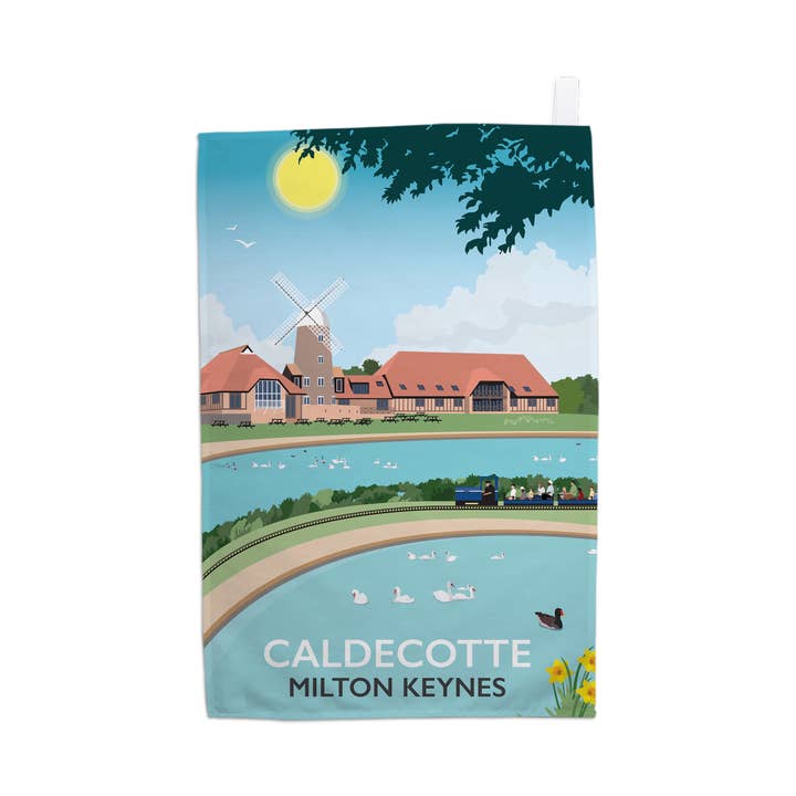 Tabitha Mary – wholesale Art print – Caldecotte Lake, Milton Keynes, Buckinghamshire Print & Gift