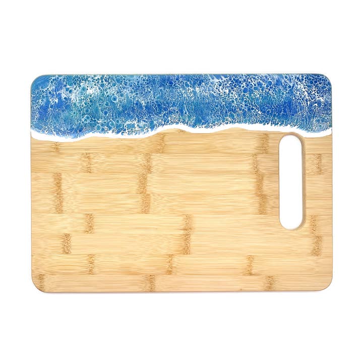 Sea Lion Studio - Wholesale Cutting Board - Ocean Wave Cutting Board - Medium