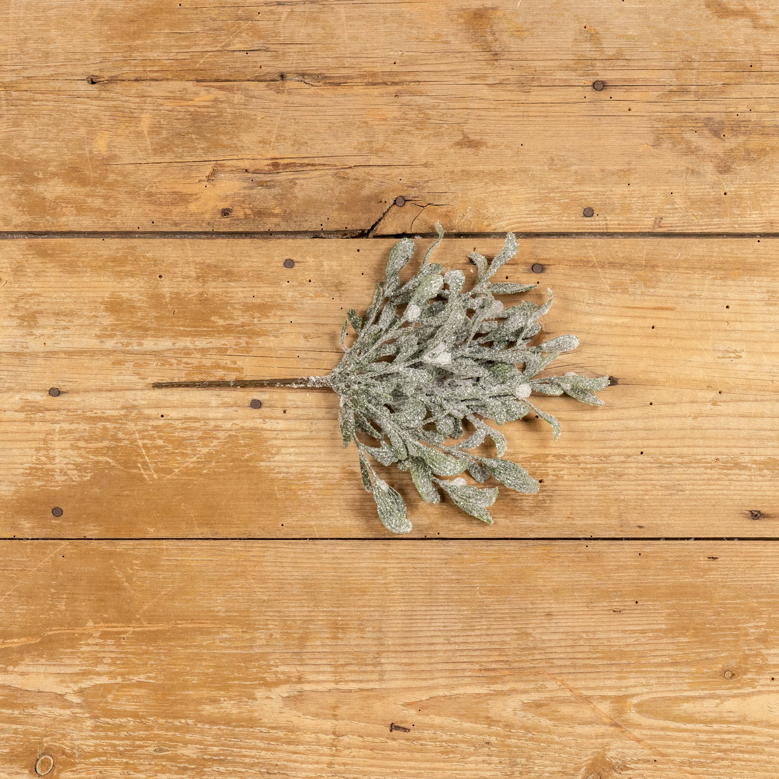 Ragon House - Wholesale Artificial Plant - 12" FROSTED MISTLETOE PICK3