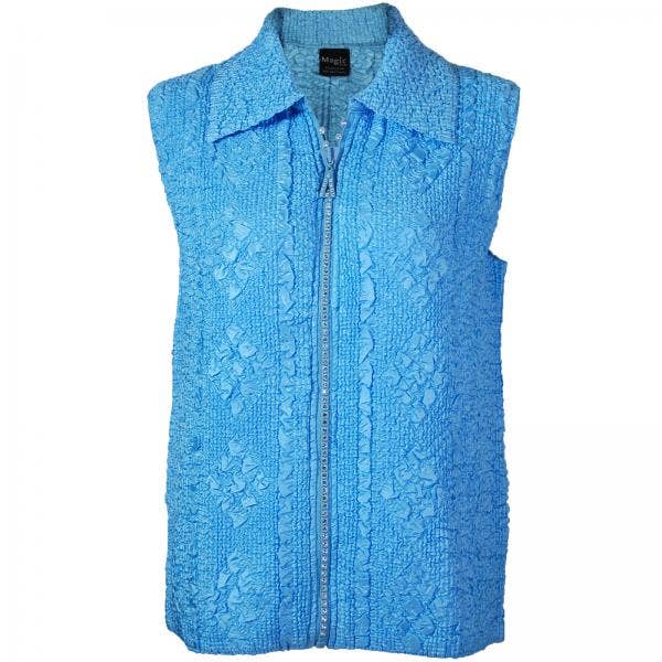 The Magic Scarf Company - Wholesale Outerwear Vest - Women's - 1367 - Diamond Zipper Vests34
