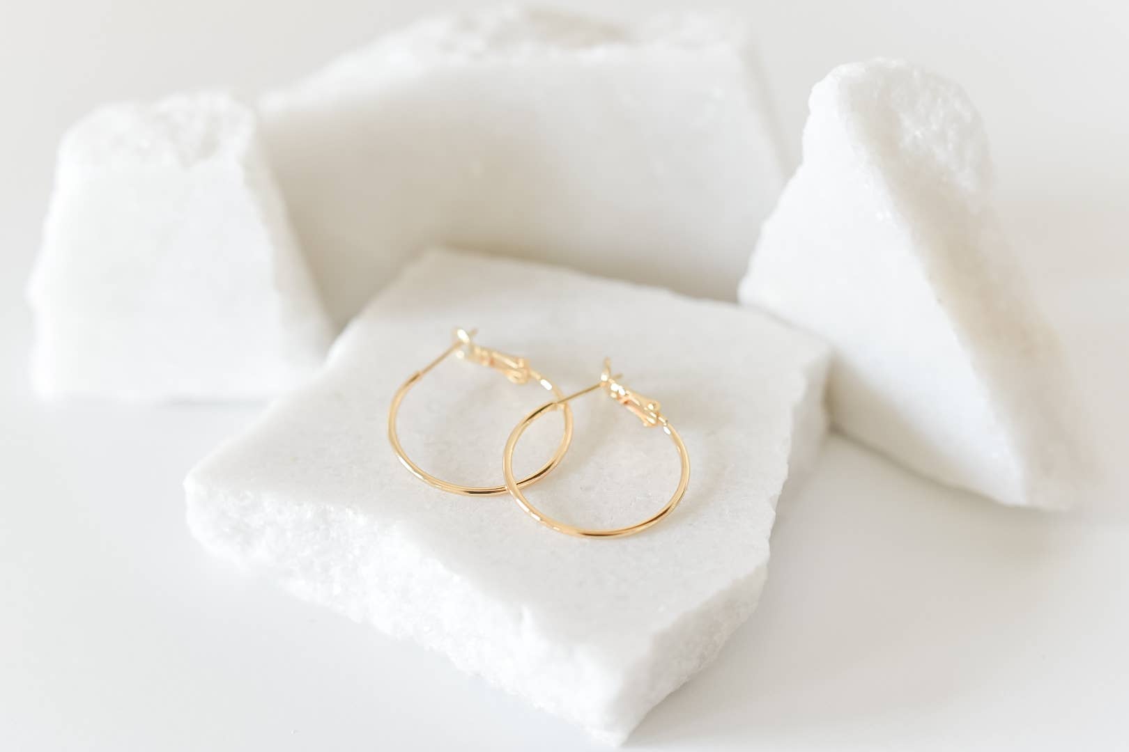 Bella Rey jewelry – Großhandel Hoops – Ohrringe, 18 Karat vergoldet, antiallergisch1