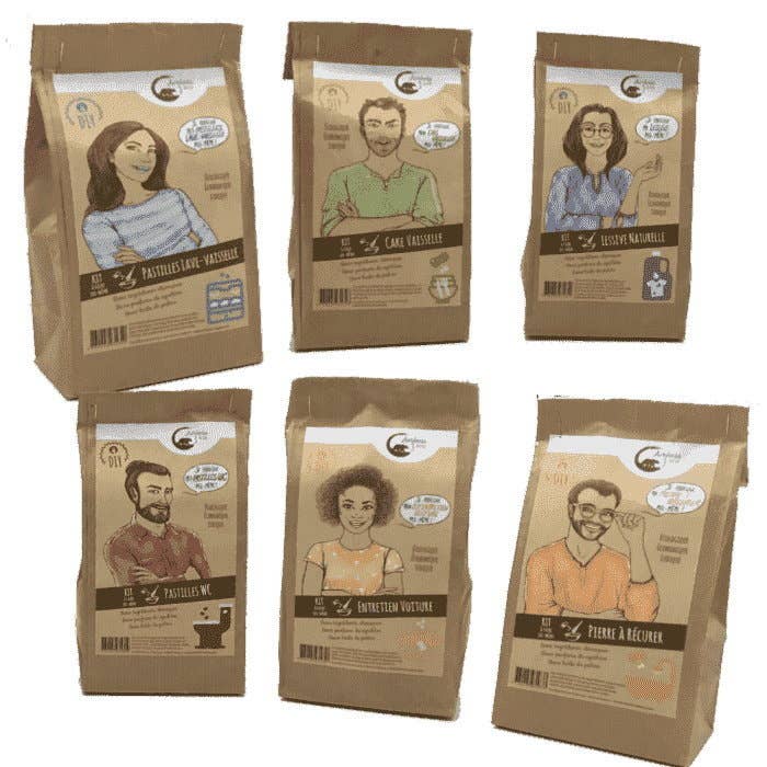 Éco-conseils - Wholesale DIY Craft Kit - DIY natural laundry kit1