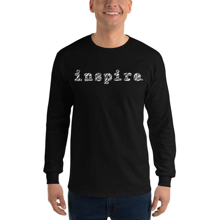 Inspire NET Cancer Awareness Unisex-Langarmshirt für den Großhandel von inspire