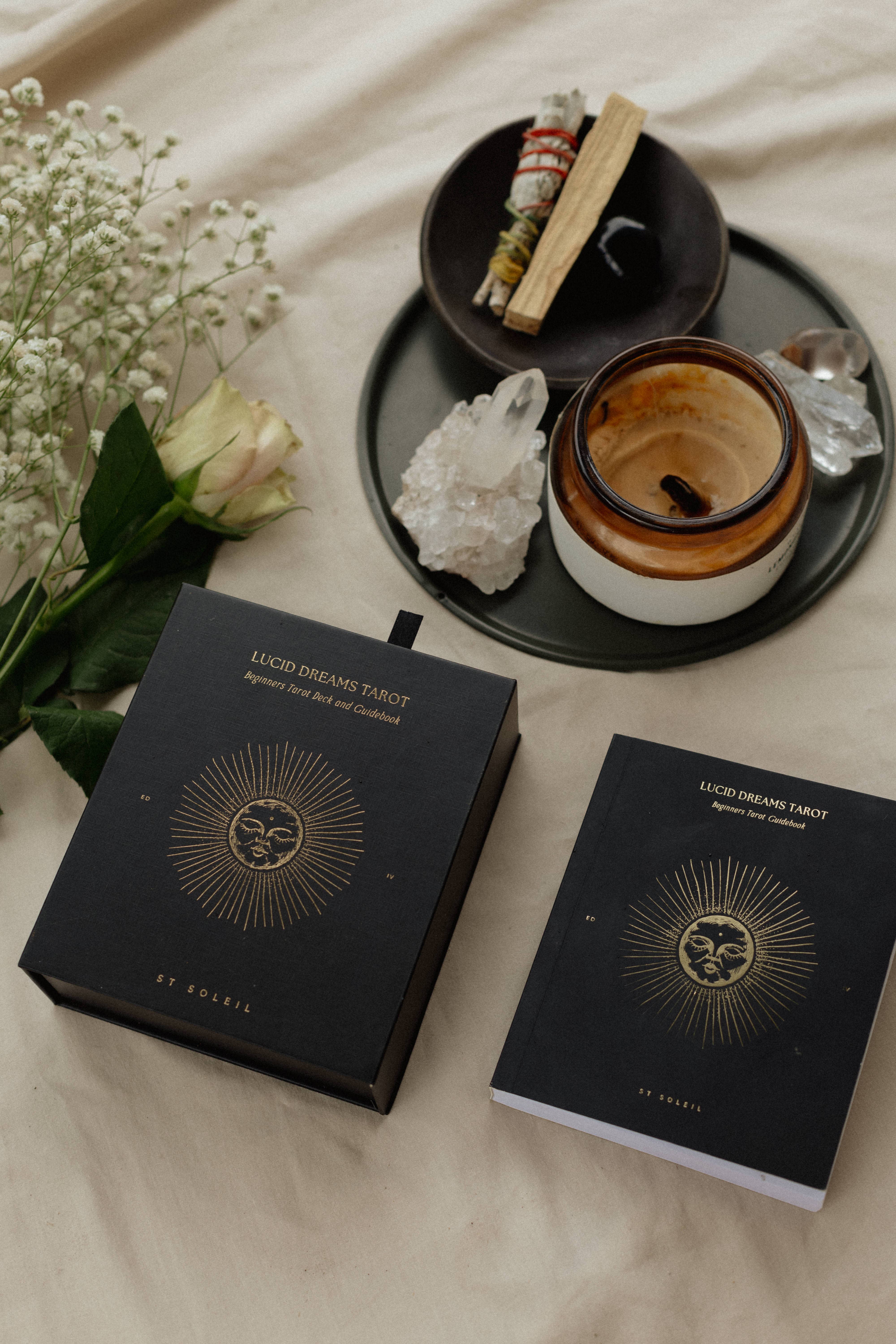 ST SOLEIL - Wholesale Tarot/Oracle Card - Lucid Dreams Beginners Tarot Deck EDIV, Black Eclipse7