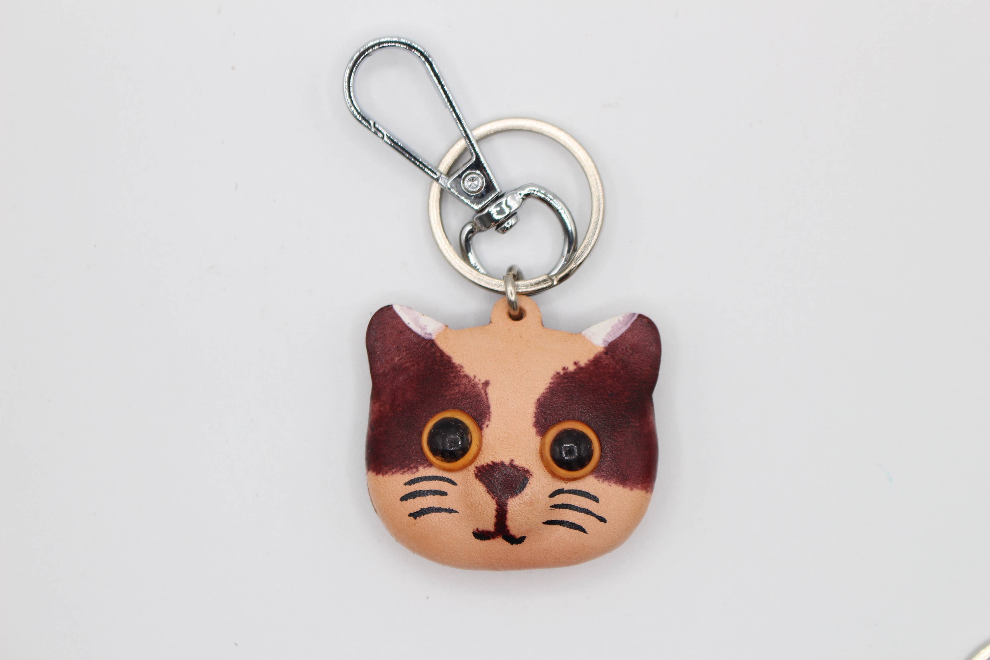 Sunflower Handmade leather inc - Wholesale Keychain - Women's - Assortment Leather Kitty Cat Key Chains8