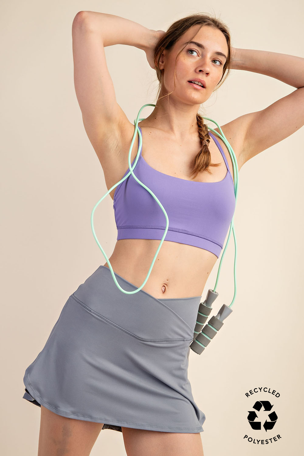 Rae Mode - Wholesale Skort - Women's - BUTTER V SHAPED HIGH-WAIST SKORT43