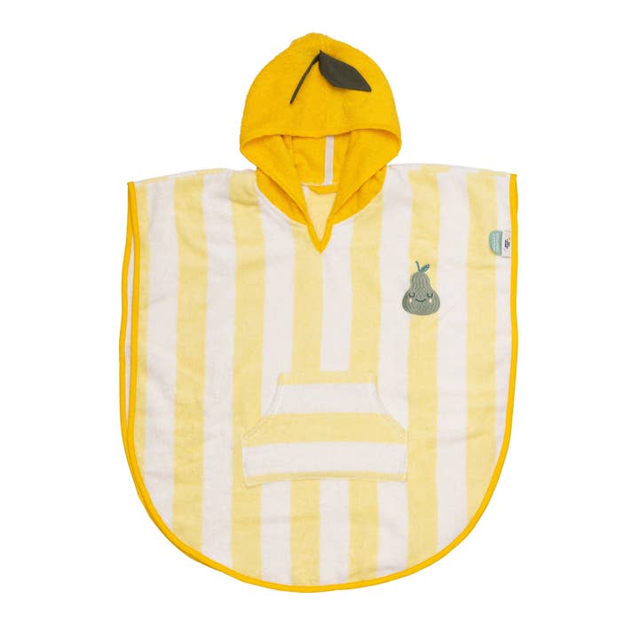 Poncho à capuche Pedro Pear pour la vente par the cotton cloud