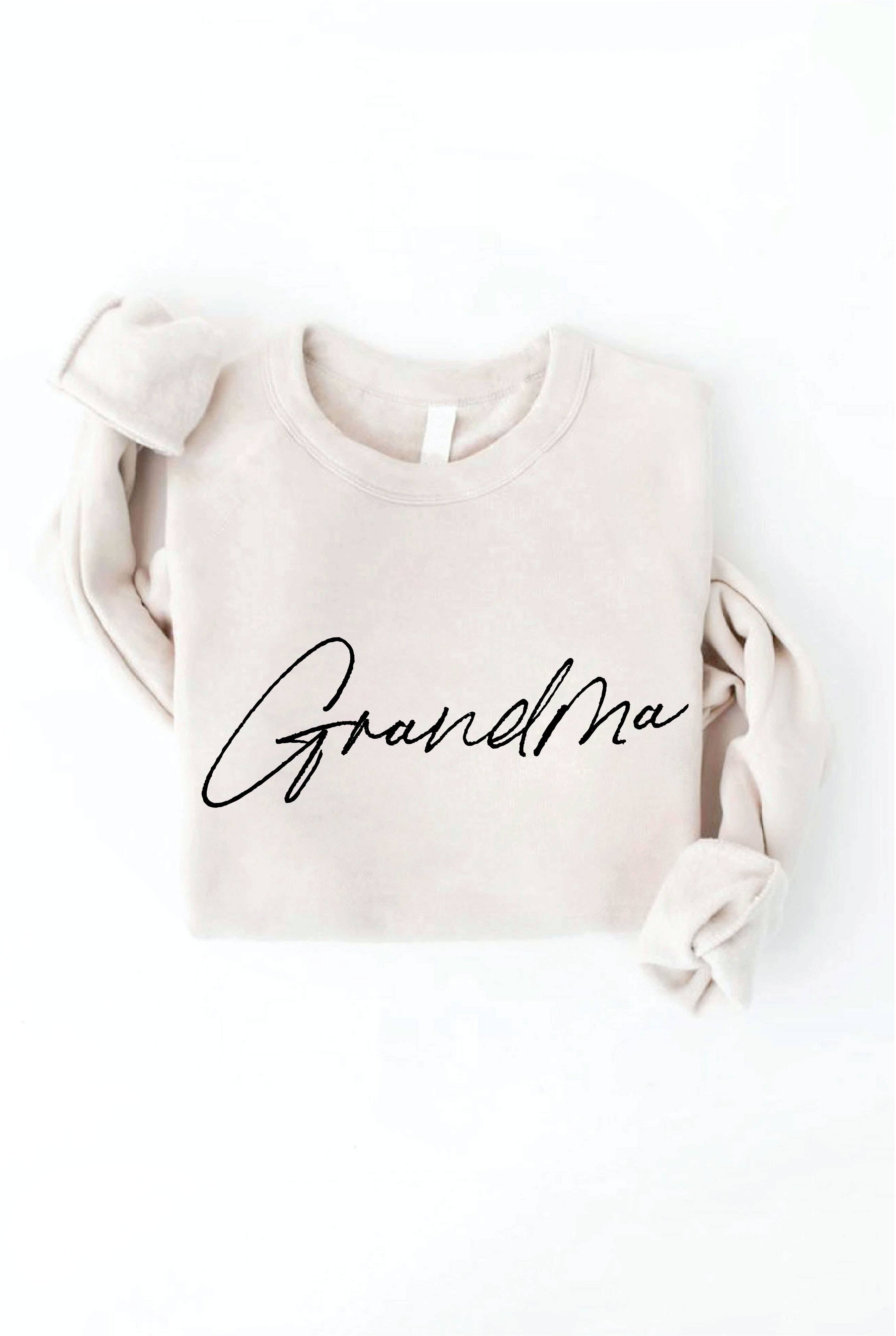 OAT COLLECTIVE - Wholesale Graphic Sweatshirt - Women's - GRANDMA Graphic Sweatshirt7
