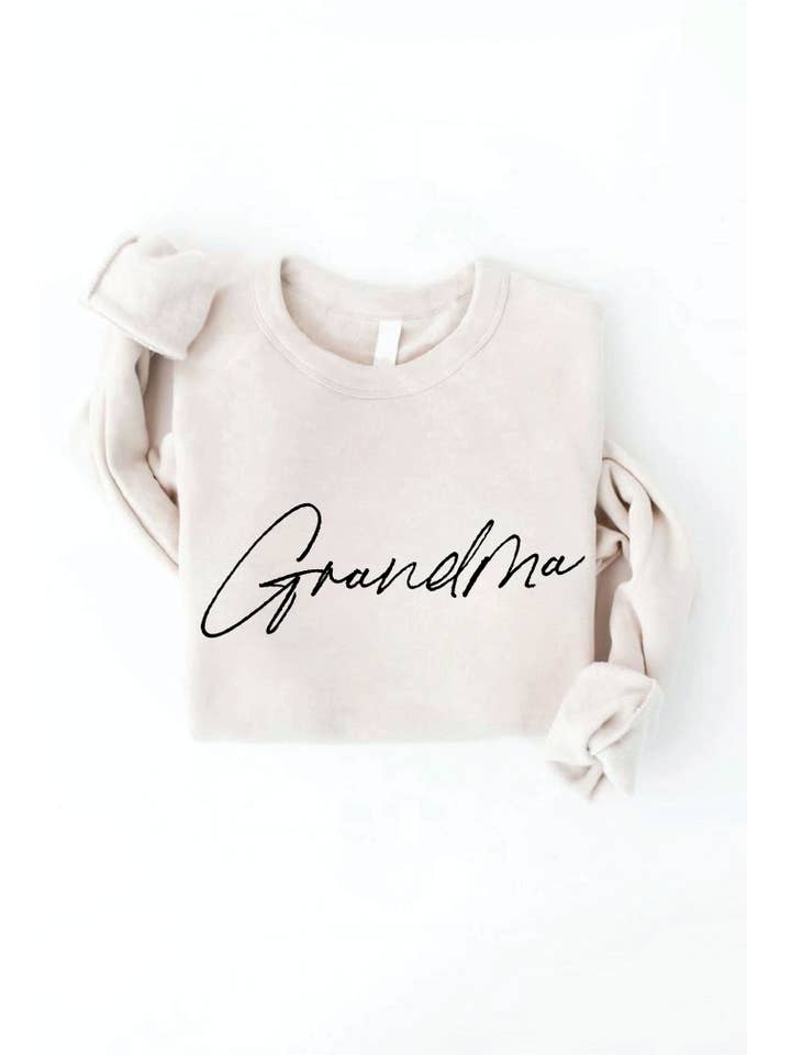 OAT COLLECTIVE - Wholesale Graphic Sweatshirt - Women's - GRANDMA Graphic Sweatshirt7