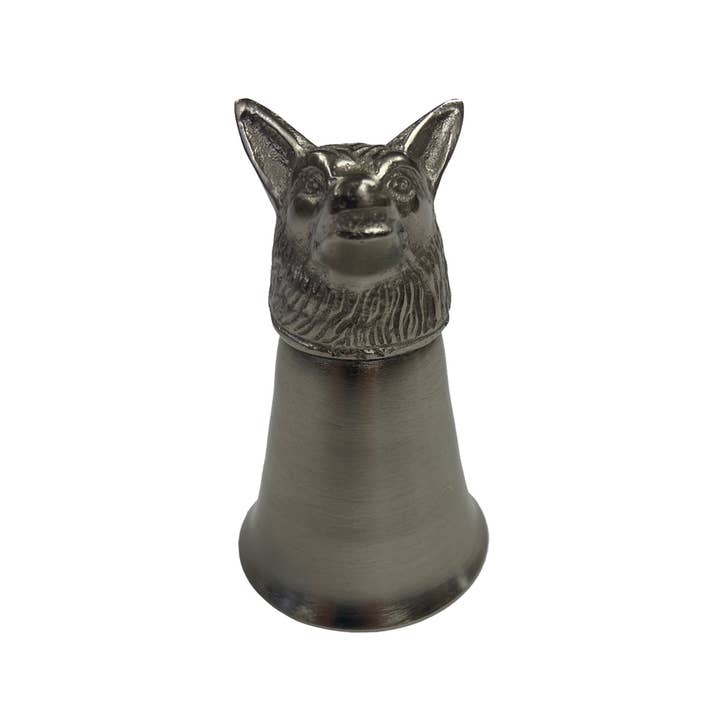 Madison Bay Co. - Historical Home Decor Reproductions - Wholesale Shot Glass - Pewter-Plated Fox Head Stirrup Cup, Jigger, Shot Glass3