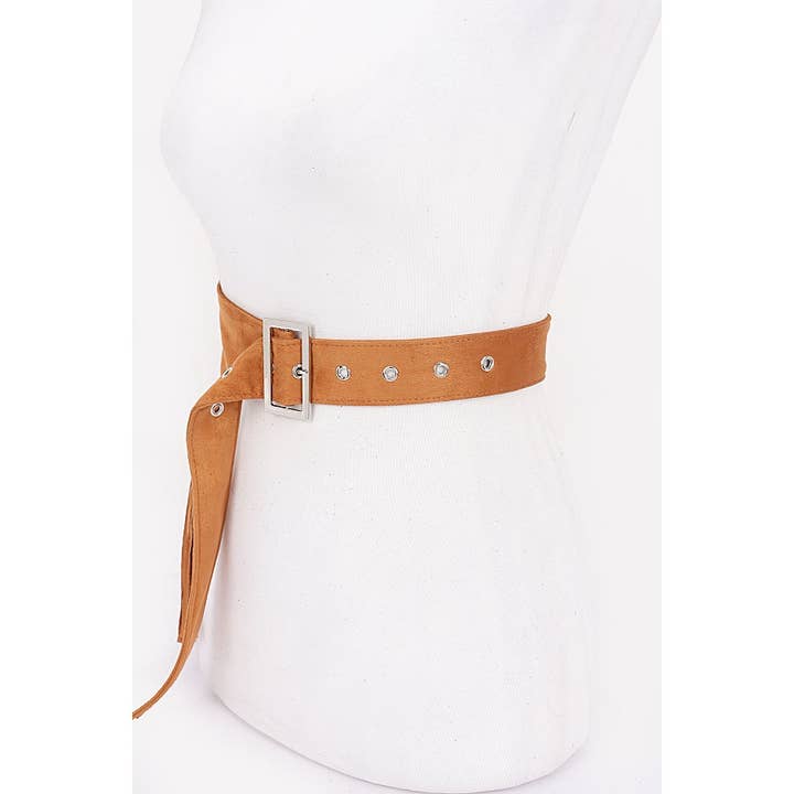 Paperdoll - Wholesale Belt - Women's - FAUX SUEDE FRINGE WESTERN BELT4