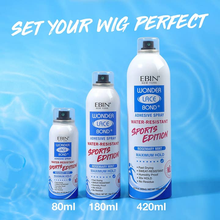 EBIN NEW YORK - Wholesale Hair Spray - Wonder Lace Bond Sports Edition Adhesive Spray