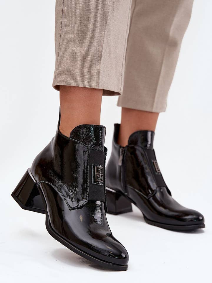 Botines con tacón Modelo 216971 Paso con estilo para venta al por mayor de Lieber Deem Marktplatz