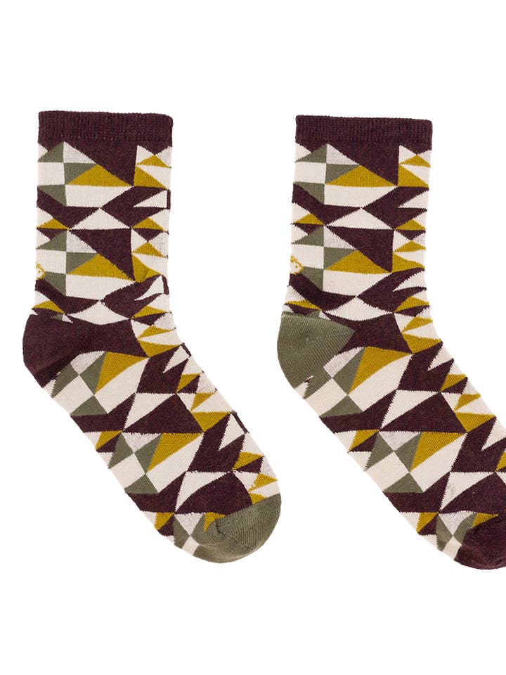 GEOMETRISCH GROEN 36-40 voor wholesale door Lolo Carolo