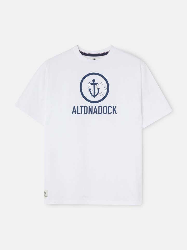 Nautic White T-Shirt for wholesale by ALTONADOCK