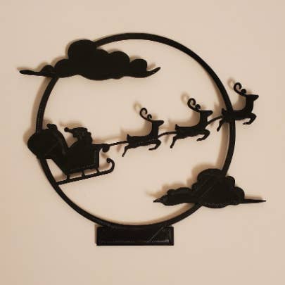 KeaLite - Wholesale Wall Sign - KeaLite Christmas Night Shadow Caster and KeaLite Stand4