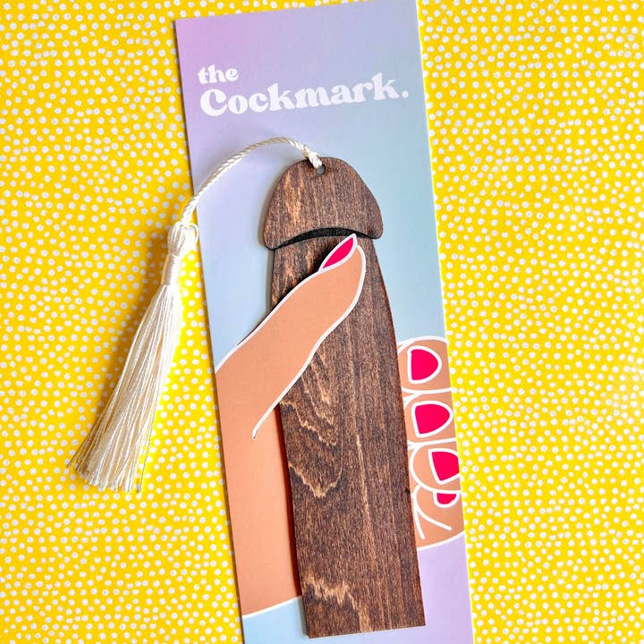 Cockmark - Wholesale Bookmark - Wooden Cockmark6