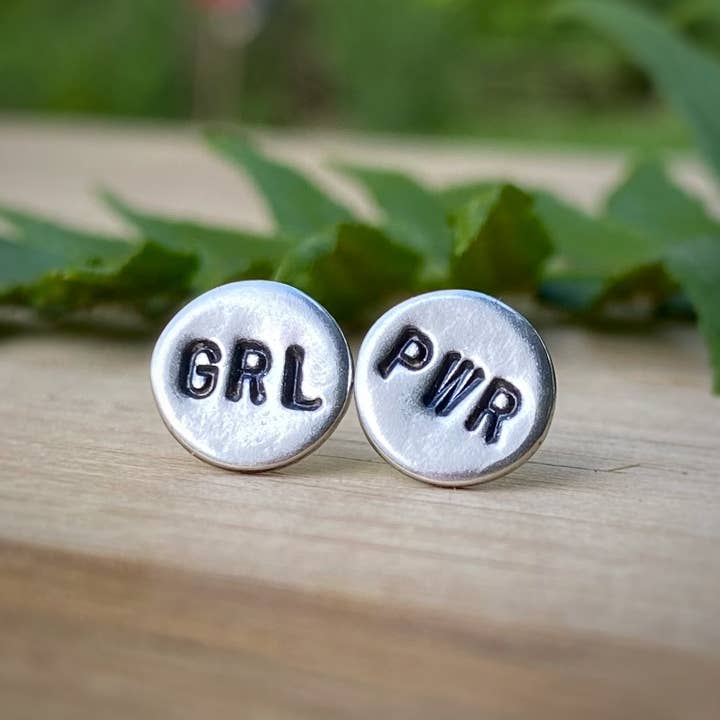 GRL PWR Studs for wholesale by Blue and Blue