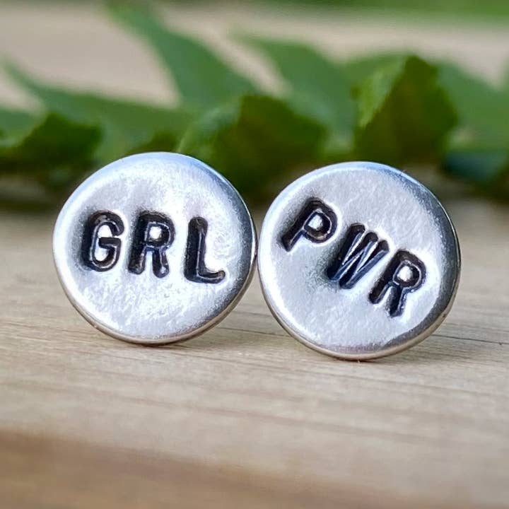 GRL PWR Studs for wholesale by Blue and Blue