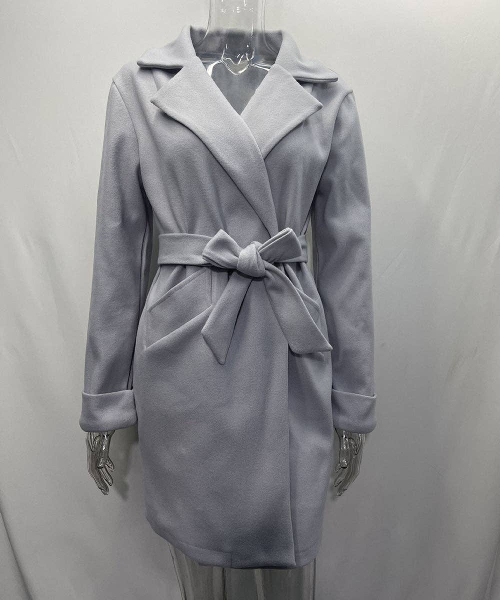 Aria Romance - Wholesale Jacket - Women's - Lace-Up Front Slim Fit Blazer Jacket4